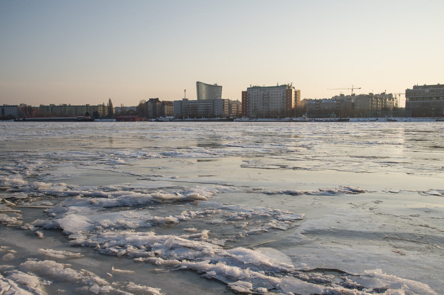 Eiszeit an der Donau