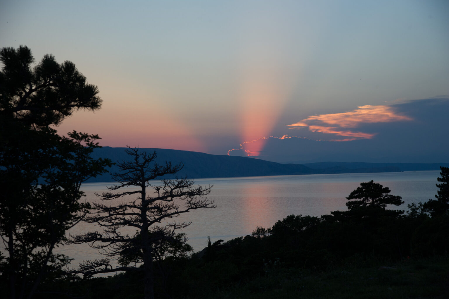 Sonnenuntergang in Senj #2