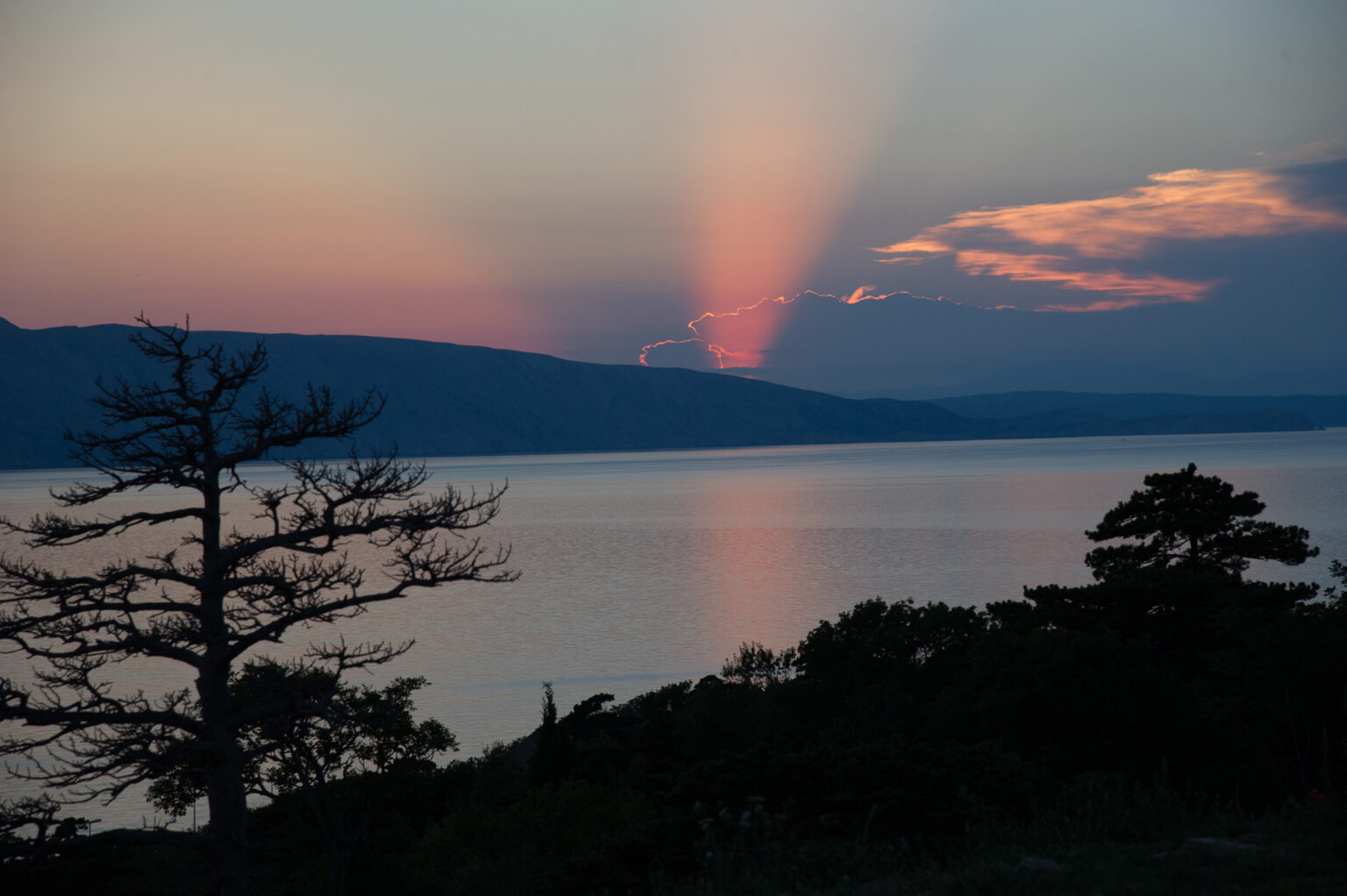 Sonnenuntergang in Senj #1