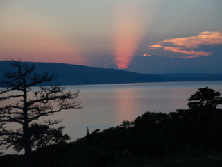 Sonnenuntergang in Senj #1